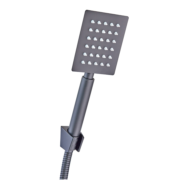 Смеситель для ванны Zerix KUB-008 (Euro) Black с нерж. стали SUS304 (Цв. черный)