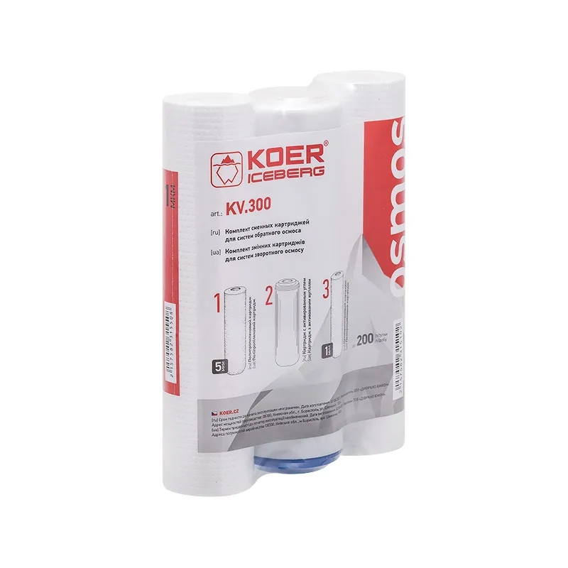 Комплект змінних картриджів Koer KV.300 Iceberg