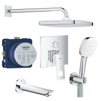 Набор для комплектации ванны Grohe Eurocube из Tempesta Cube 250