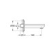 Излив для ванны Grohe BauCosmopolitan