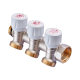 Колектор з регулюючими вентилями на 3 виходи Roho R809-03 - 3/4"x3/4" EK
