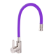 Смеситель для кухни Zerix LR74004-8 с фиолетовым гибким изливом
