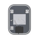 Зеркало Mixxus Premium DIVERSE MR15-90x70-REVERSE (LED Touch, Anti-fog, димер (3-6,5kK))
