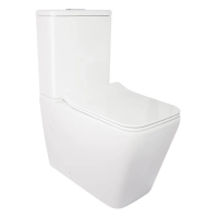 Унітаз-компакт Mixxus QUADRO-0403-R 640x360x835мм, система змиву RIMLESS
