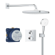 Душевая система скрытого монтажа с термостатом Grohe Grohtherm