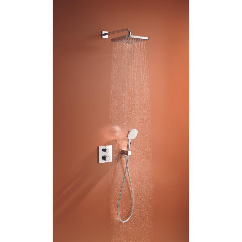 Душевая система скрытого монтажа с термостатом Grohe Grohtherm