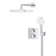 Душевая система скрытого монтажа с термостатом Grohe Grohtherm