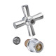 Ручка с кранбуксой Zerix HANDLE ONE-A722