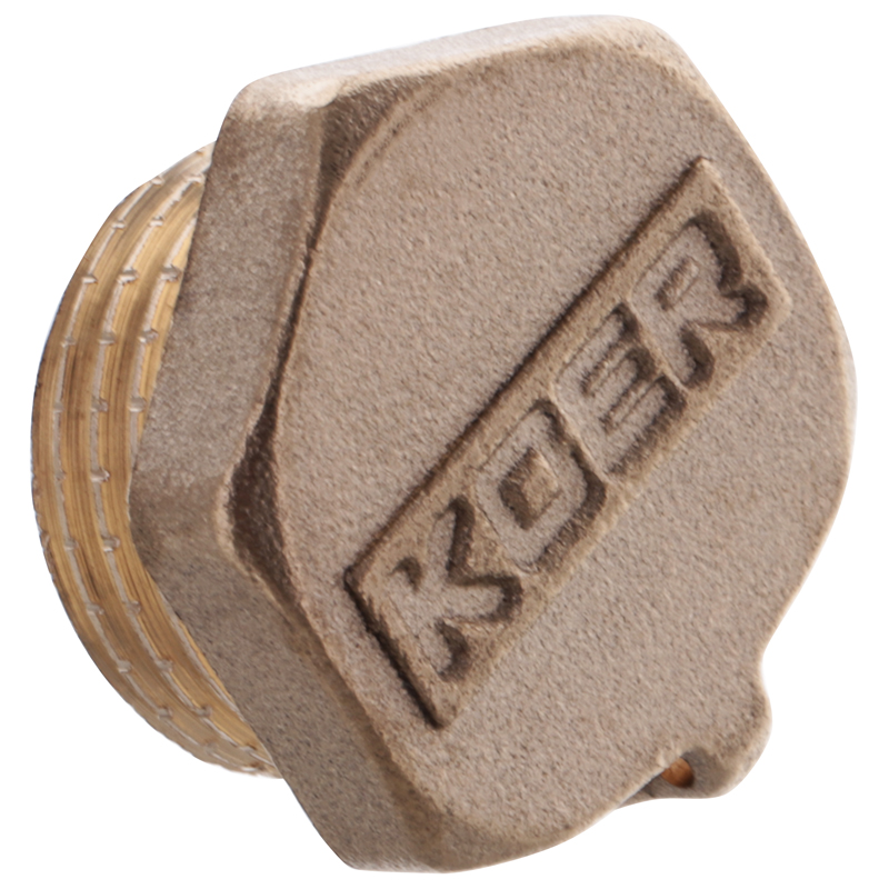 Заглушка Koer KF.P06M.WN - 1/2'' Н (без никеля)