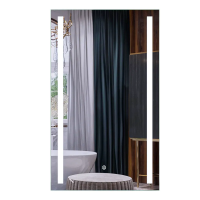Зеркало Mixxus Premium LINES MR17-100x60-REVERSE (LED Touch, Anti-fog, димер)