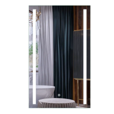 Дзеркало Mixxus Premium LINES MR17-100x60-REVERSE (LED Touch, Анти-туман, димер)