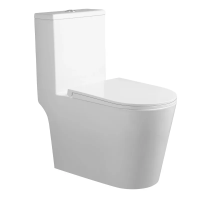 Унитаз моноблок напольный Mixxus BEVEL-0406-T1 690х360х790mm, система смыва TORNADO 1.0