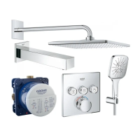 Душевая система скрытого монтажа Grohe Grohtherm Smartcontrol