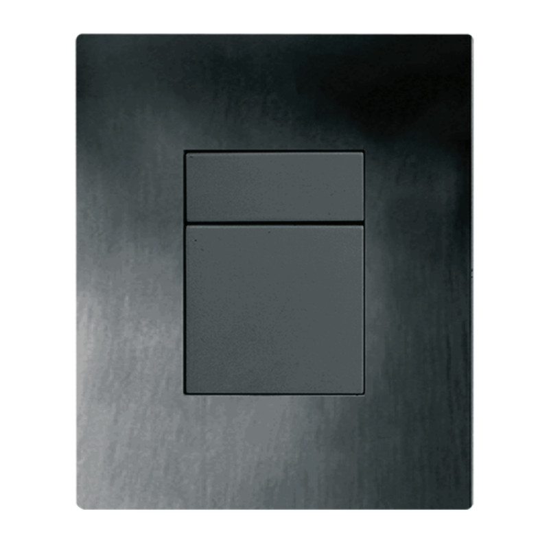 Панель смыва пластиковая Koer KT-0607-05 157x198x3mm, кнопка квадратная