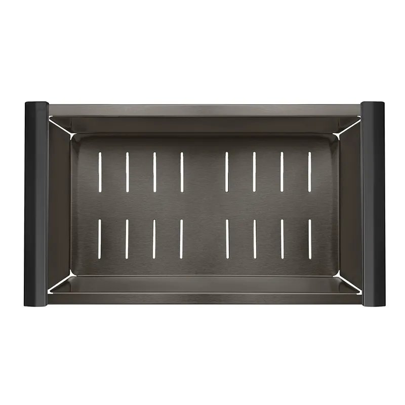 Сушарка для посуду Mixxus BAS-02 NANO-BLACK 440мм з нерж. сталі (колір графіт)