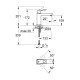 Смеситель для раковины M-размера Grohe Eurocube