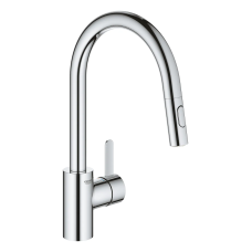Смеситель для кухни с выдвижным изливом Grohe Eurosmart Cosmopolitan
