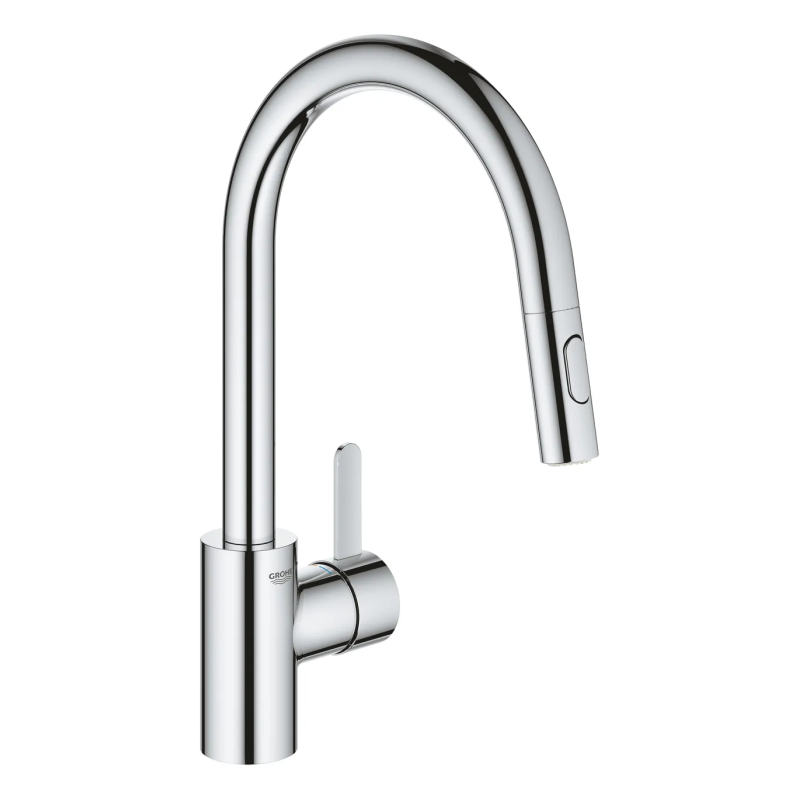 Смеситель для кухни с выдвижным изливом Grohe Eurosmart Cosmopolitan