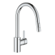 Смеситель для кухни с выдвижным изливом Grohe Eurosmart Cosmopolitan