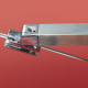 Бічна стінка для кабіни Koer SR SW04-80x200-TR-01 прозоре скло Easy Clean 10мм, хром (KR5389)