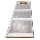 Бічна стінка для кабіни Koer SR SW04-80x200-TR-01 прозоре скло Easy Clean 10мм, хром (KR5389)