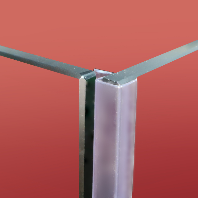 Бічна стінка для кабіни Koer SR SW04-80x200-TR-01 прозоре скло Easy Clean 10мм, хром (KR5389)