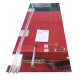 Бічна стінка для кабіни Koer SR SW04-80x200-TR-01 прозоре скло Easy Clean 10мм, хром (KR5389)