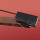Бічна стінка для кабіни Koer SR SW04-80x200-TR-01 прозоре скло Easy Clean 10мм, хром (KR5389)