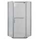 Душова кабіна з низьким піддоном Mixxus LINES SCT01-90x90x198-TR GRAPHITE прозоре скло 6мм (MI