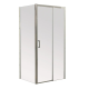 Душова кабіна без піддону Mixxus Premium DIVERSE SC03-100x80x195-TR Chrome прозоре скло 6мм (