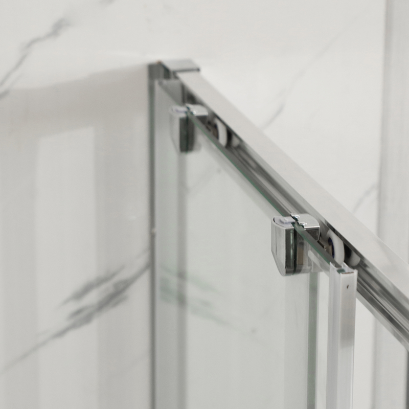 Душова кабіна без піддону Mixxus Premium DIVERSE SC03-100x80x195-TR Chrome прозоре скло 6мм (