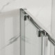 Душова кабіна без піддону Mixxus Premium DIVERSE SC03-100x80x195-TR Chrome прозоре скло 6мм (