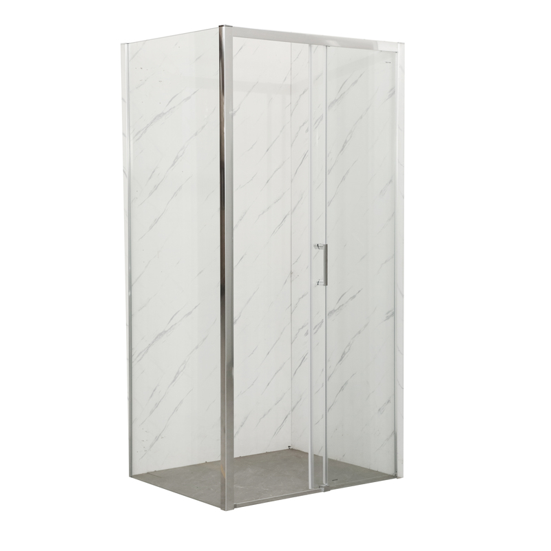 Душова кабіна без піддону Mixxus Premium DIVERSE SC03-100x80x195-TR Chrome прозоре скло 6мм (