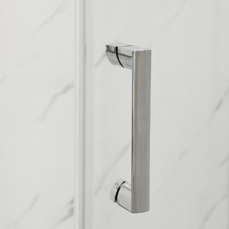 Душова кабіна без піддону Mixxus Premium DIVERSE SC03-100x80x195-TR Chrome прозоре скло 6мм (
