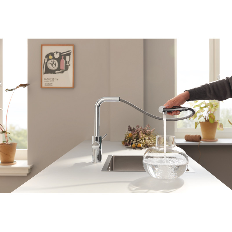 Смеситель для кухни для подачи технической и фильтрованной воды Grohe Blue Pure Minta