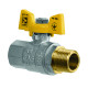 Кран шаровый Koer KG.208 - 3/4" FM ГШБ (газ)
