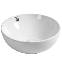 Раковина накладная Mixxus Premium ELLIPSE-0205 430х430х175mm с переливом
