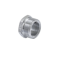 Футорка 1/2"х3/4" (хром) Koer KF.F0608.chr