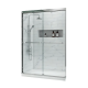 Двері в нішу Koer SR SD03-140x200-TR-01 прозоре скло Easy Clean 8мм, хром