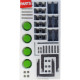 Двері в нішу Koer SR SD03-140x200-TR-01 прозоре скло Easy Clean 8мм, хром