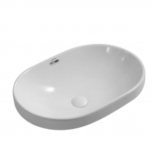 Раковина врізна на стільницю Mixxus Premium ELLIPSE-1601 600х400х190mm з переливом