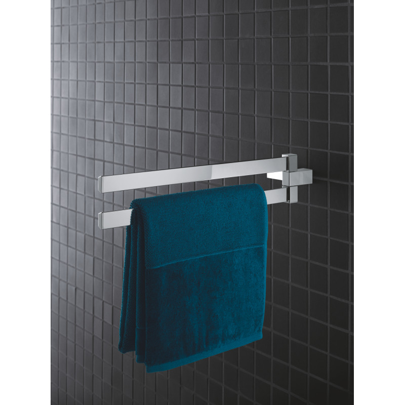 Двойной держатель для полотенец Grohe Selection Cube