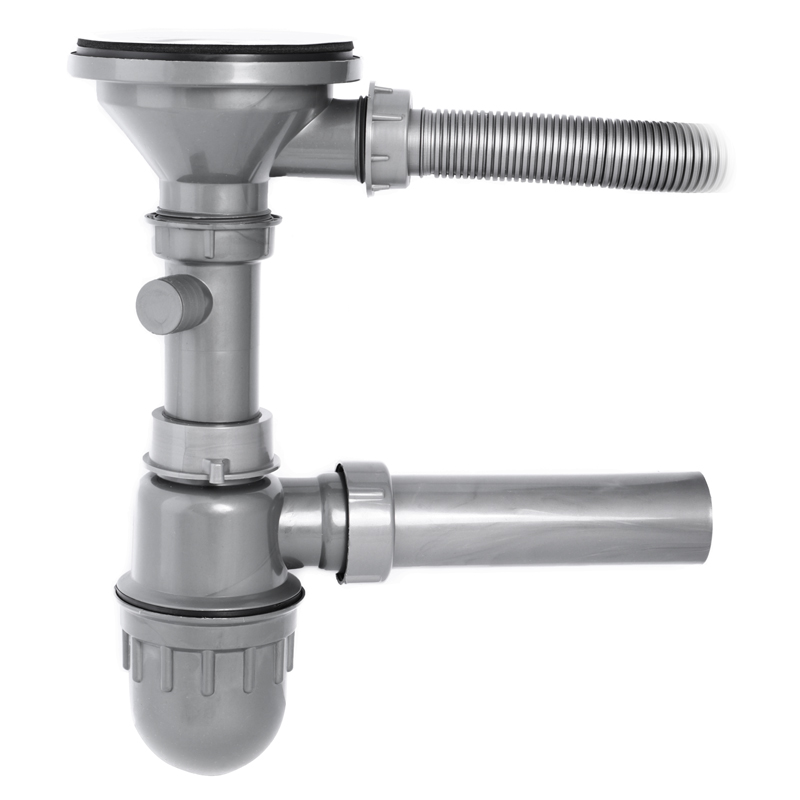 Мойка кухонная Haiba HB8311-G228 Gray 570x450x180