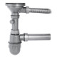 Мойка кухонная Haiba HB8311-G228 Gray 570x450x180