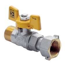 Кран с накидной гайкой 1/2" ГШБ газ Koer KR.220.G