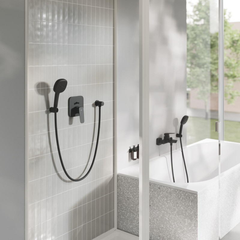 Однорычажный смеситель для ванны Grohe Cubeo