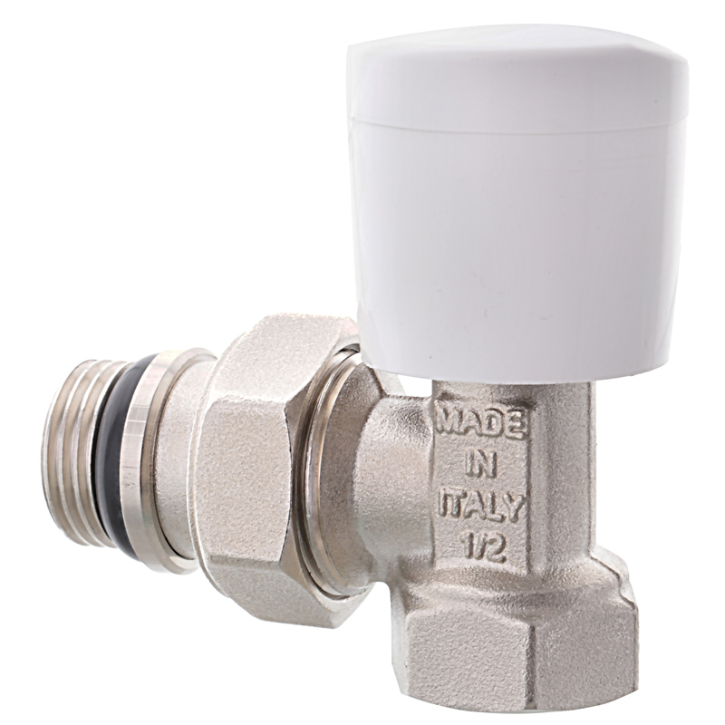 Кран радиаторный Roho R5551-050 - 1/2" угловой (антипротечка)