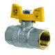 Кран шаровый Koer KG.207 - 1/2" FF ГГБ (газ)
