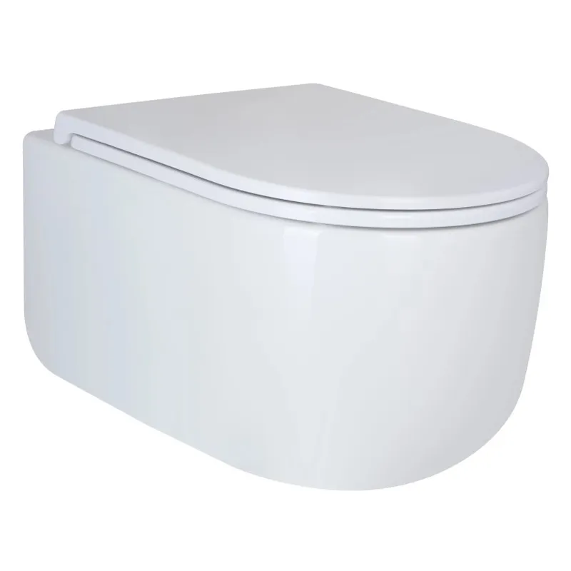 Унитаз подвесной Mixxus Premium TOPPER-0302-T3 490х360х380mm, система смыва TORNADO 3.0