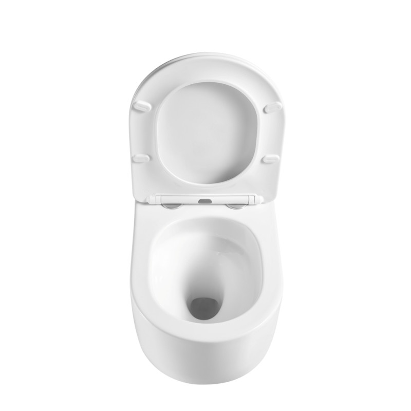 Унитаз подвесной Mixxus Premium TOPPER-0302-T3 490х360х380mm, система смыва TORNADO 3.0